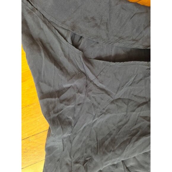 BCBG MAX AZRIA SILK Blouse Navy Blue Size XXS A001142 - Picture 5 of 10